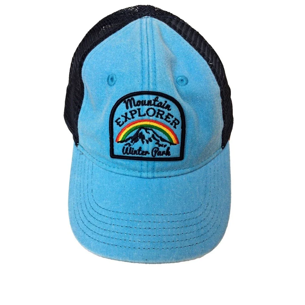 Winter Park Colorado Mountain Explorer Adjustable Unisex Trucker Hat